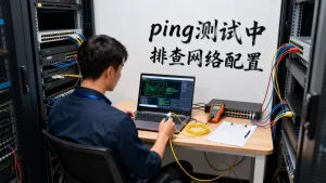 服务器上线前网络连通性怎么测试，ping不通如何排查？