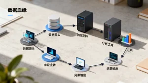 数据血缘记录了字段从源头到结果的完整流转路径