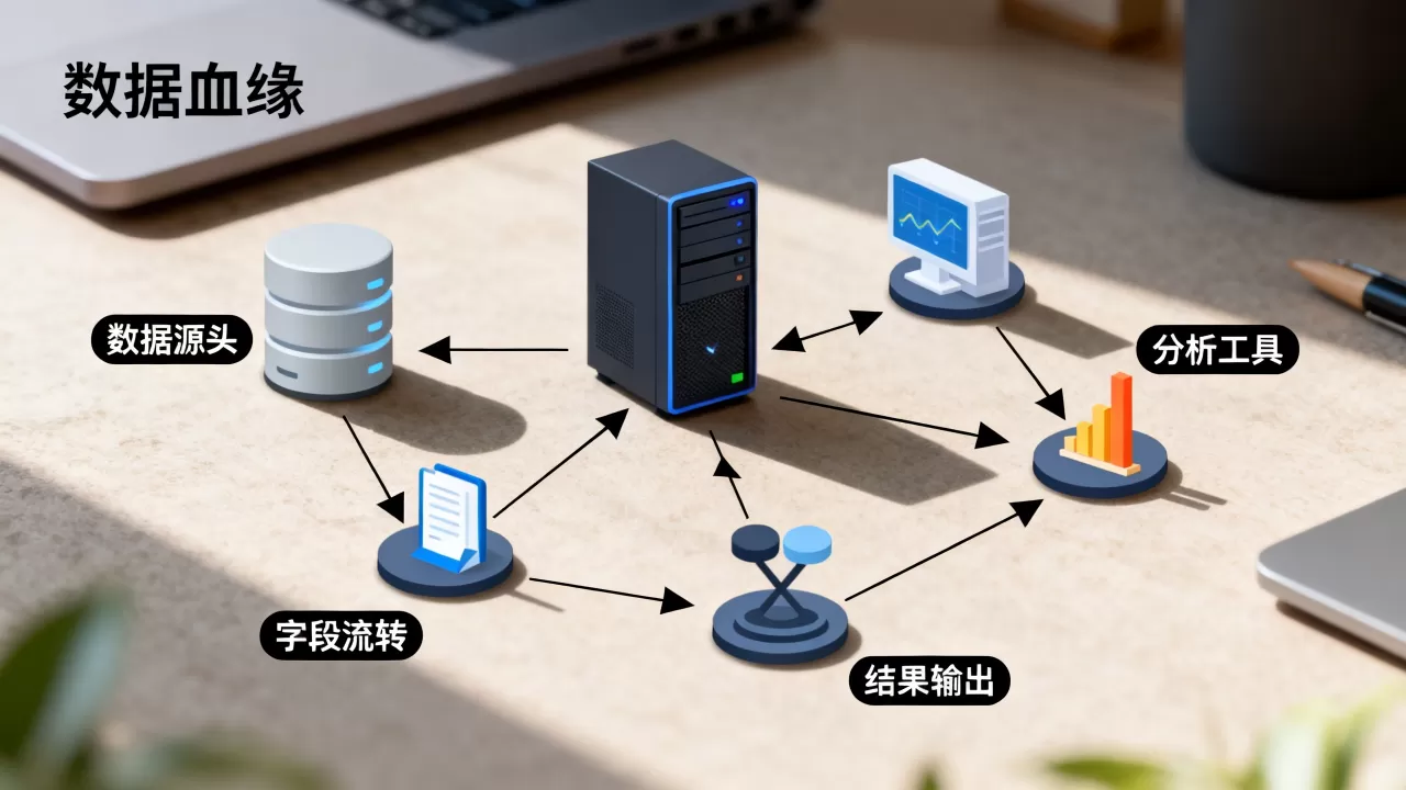 数据血缘记录了字段从源头到结果的完整流转路径 数据血缘记录了字段从源头到结果的完整流转路径