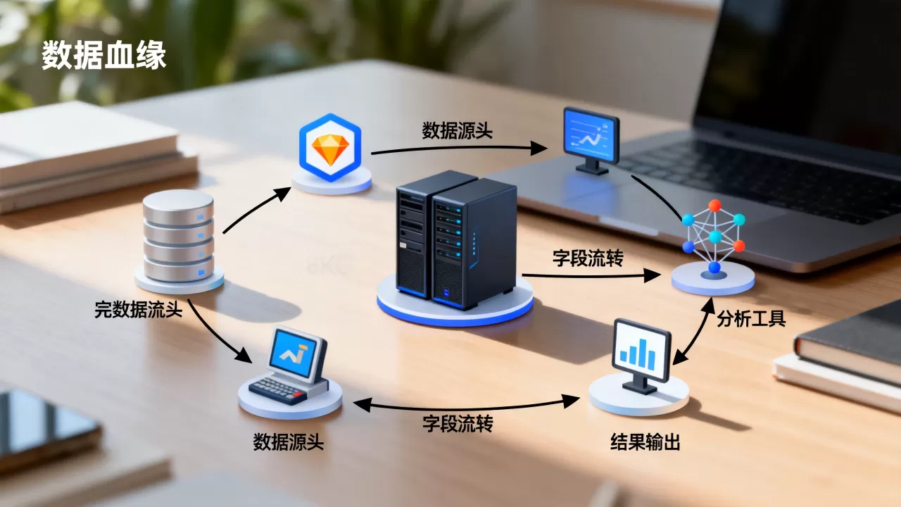 数据血缘记录了字段从源头到结果的完整流转路径 数据血缘记录了字段从源头到结果的完整流转路径