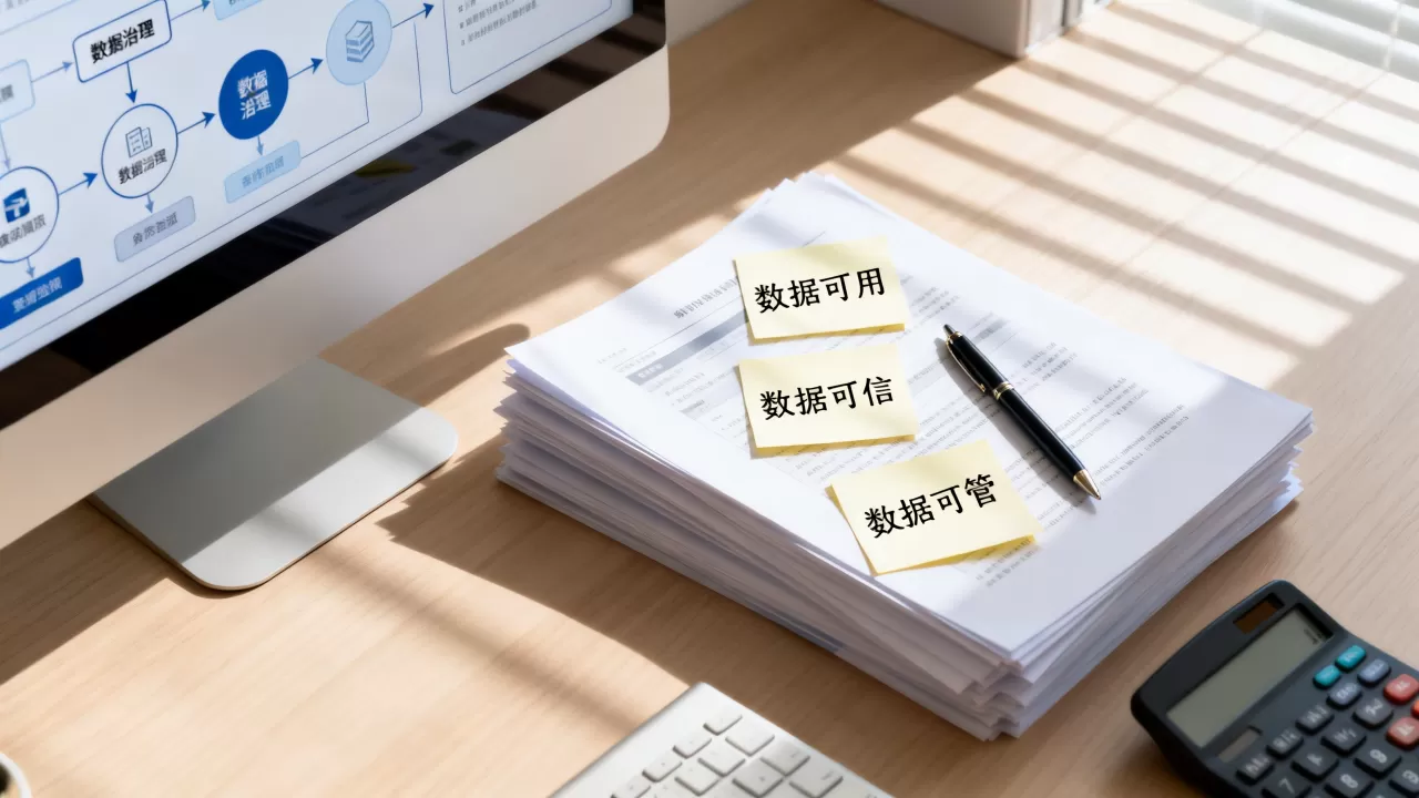 数据治理的建设目标是什么？，如何让数据可用可信可管