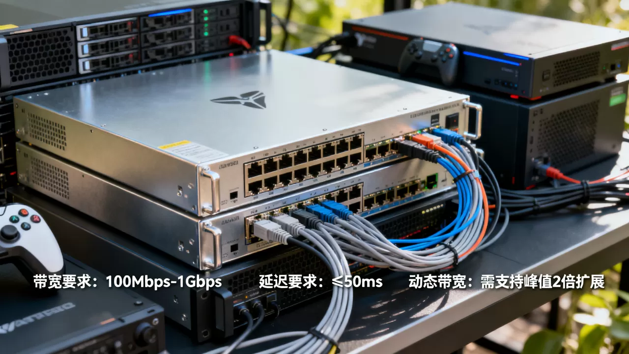 游戏服务器带宽和延迟要求多少?需要多少带宽 游戏服务器带宽和延迟要求多少?需要多少带宽