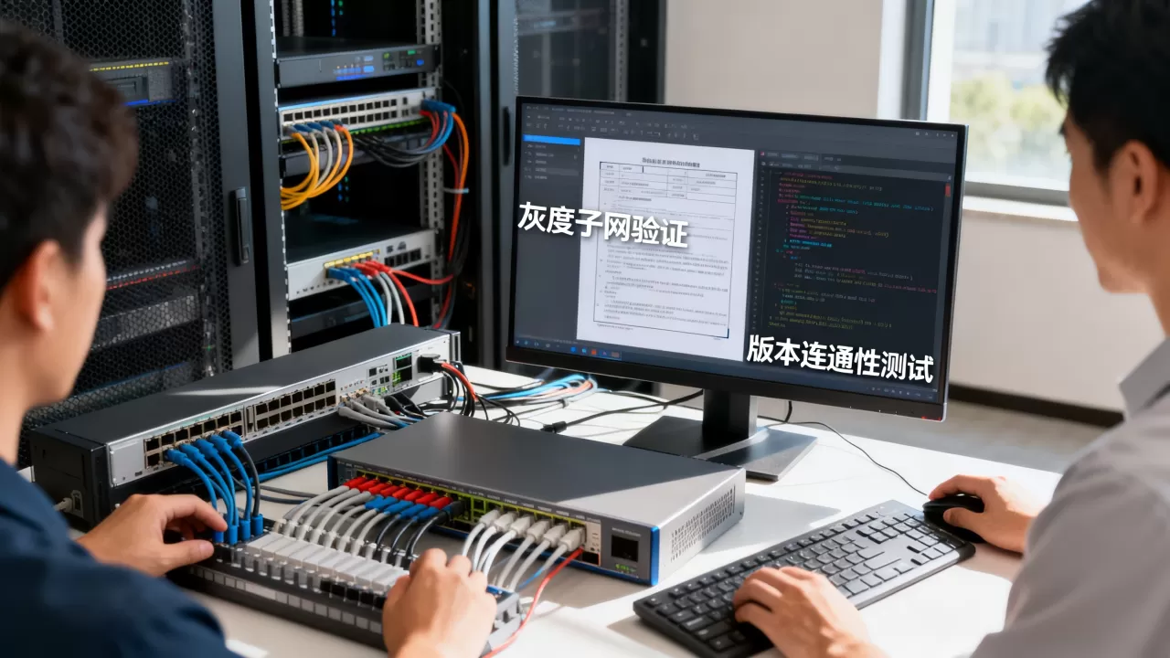 内部系统升级如何用灰度子网验证版本连通?,版本连通性怎么验证 内部系统升级如何用灰度子网验证版本连通?,版本连通性怎么验证