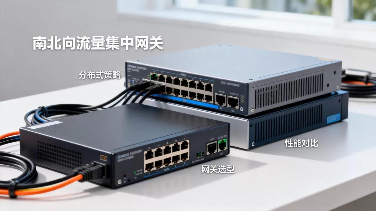 南北向流量集中网关与分布式策略有何差异,网关选型与性能对比 南北向流量集中网关与分布式策略有何差异,网关选型与性能对比
