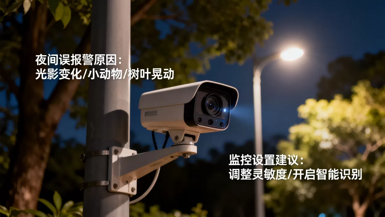 为什么我的监控总在半夜疯狂发消息，夜间误报警怎么回事？