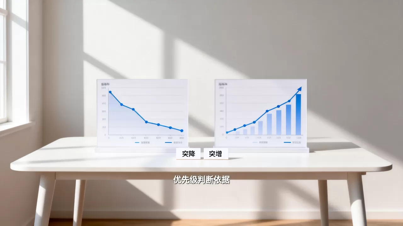 指标突降和突增哪个更该优先关注,指标突降突增优先级如何判断 指标突降和突增哪个更该优先关注,指标突降突增优先级如何判断