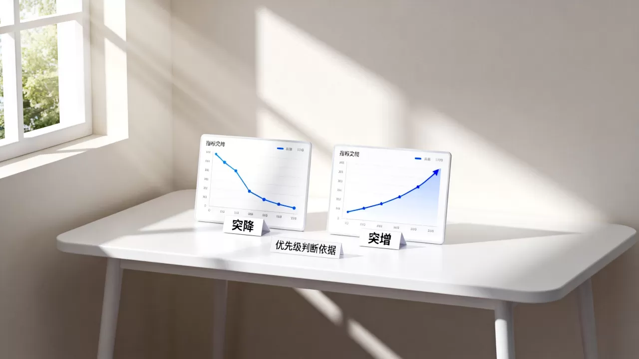 指标突降和突增哪个更该优先关注,指标突降突增优先级如何判断 指标突降和突增哪个更该优先关注,指标突降突增优先级如何判断