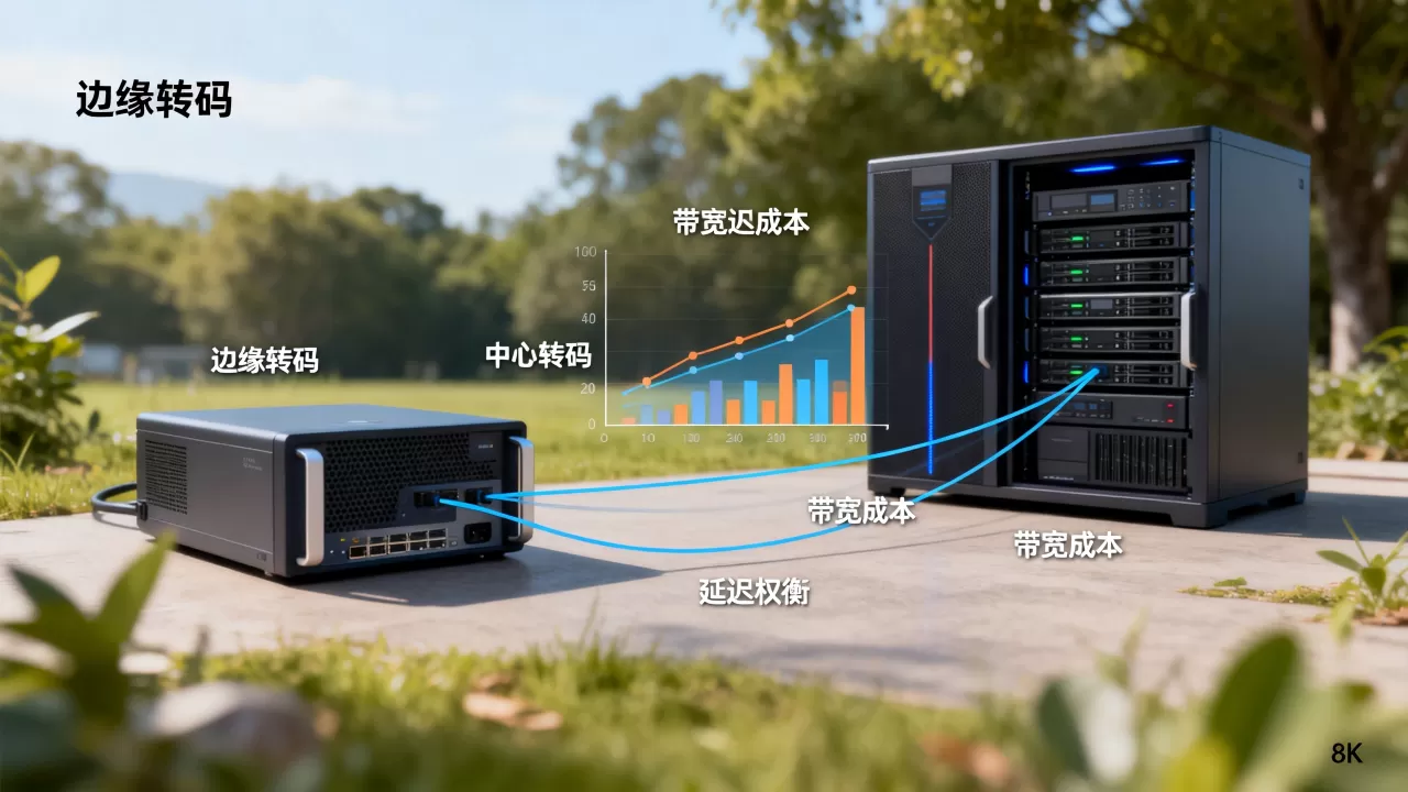 直播转码放边缘还是中心?,带宽成本与延迟怎么权衡? 直播转码放边缘还是中心?,带宽成本与延迟怎么权衡?