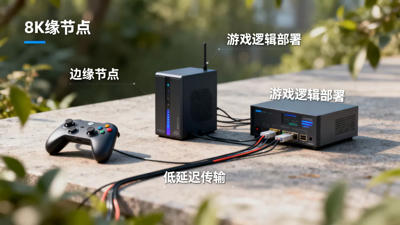 低延迟游戏业务如何借助边缘节点？边缘计算游戏逻辑部署方案