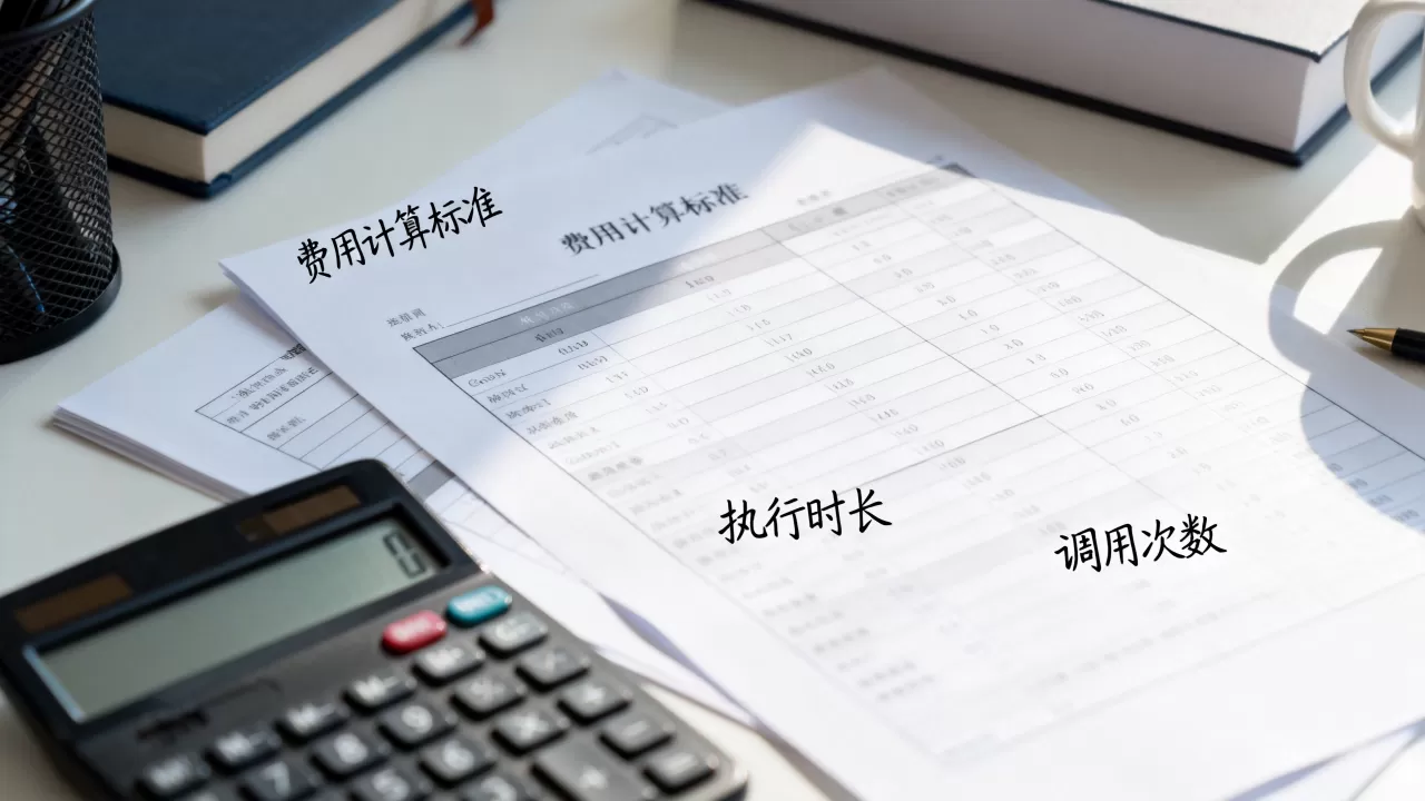 费用一般按什么标准计算?执行时长和调用次数哪个更划算? 费用一般按什么标准计算?执行时长和调用次数哪个更划算?