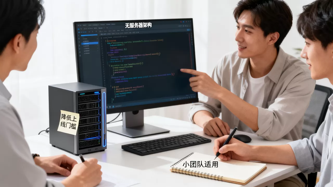 无服务器架构如何降低小团队上线门槛？，无服务器架构适合小团队吗？