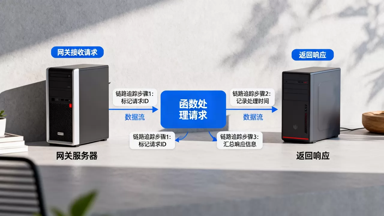 一次请求从网关到函数再返回要走过几个环节,请求链路追踪有哪些步骤? 一次请求从网关到函数再返回要走过几个环节,请求链路追踪有哪些步骤?