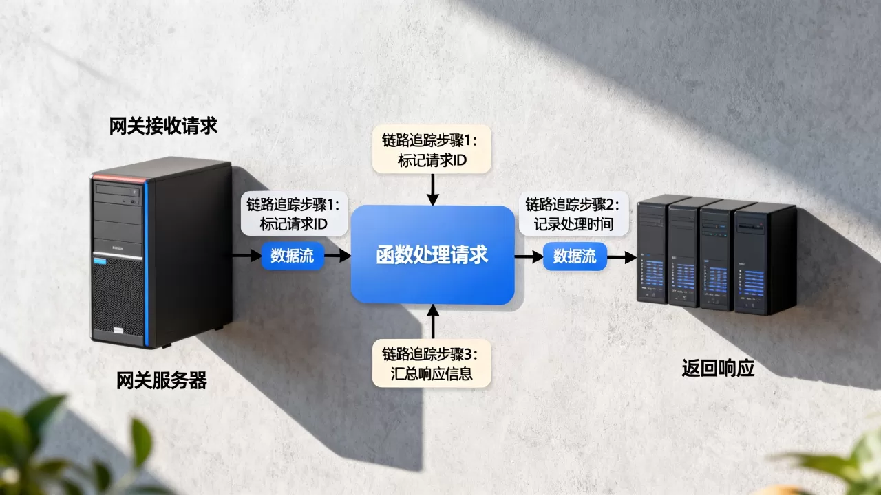 一次请求从网关到函数再返回要走过几个环节,请求链路追踪有哪些步骤? 一次请求从网关到函数再返回要走过几个环节,请求链路追踪有哪些步骤?