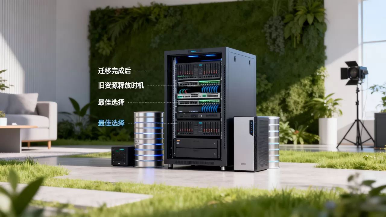 迁移完成后旧资源何时释放才稳妥？，旧资源释放最佳时机怎么选