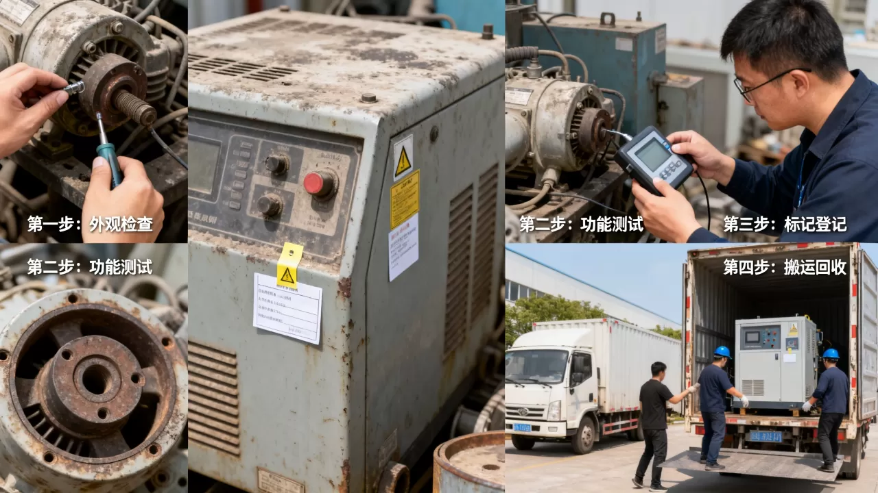 长期闲置机器的识别与回收实操步骤是什么？，如何操作