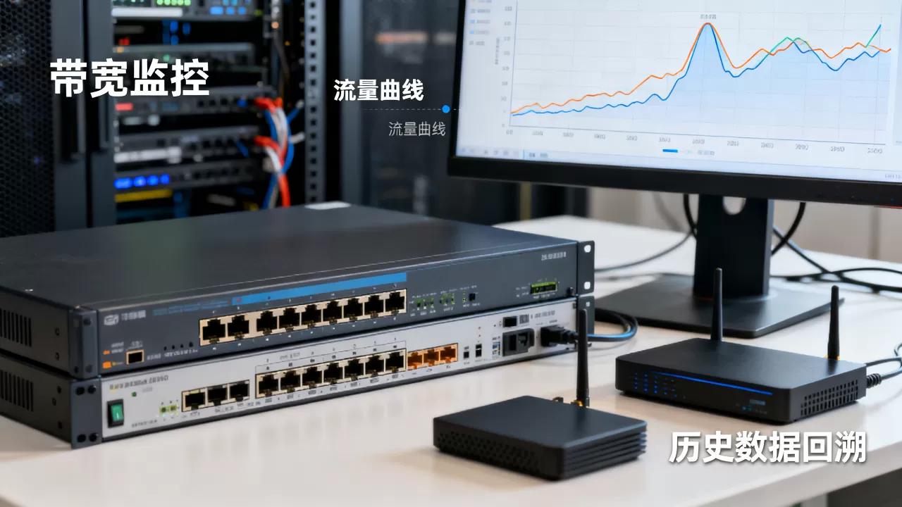 带宽跑满才发现监控没覆盖流量曲线，如何回溯历史带宽数据？