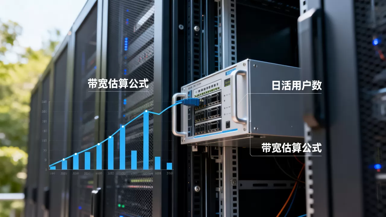 如何按日活用户数粗略估算服务器带宽?,日活用户数估算带宽 如何按日活用户数粗略估算服务器带宽?,日活用户数估算带宽