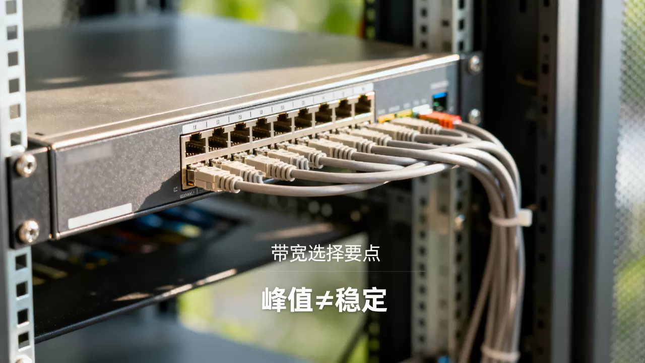 选带宽只看峰值是新手典型错误?,服务器带宽怎么选才对 选带宽只看峰值是新手典型错误?,服务器带宽怎么选才对