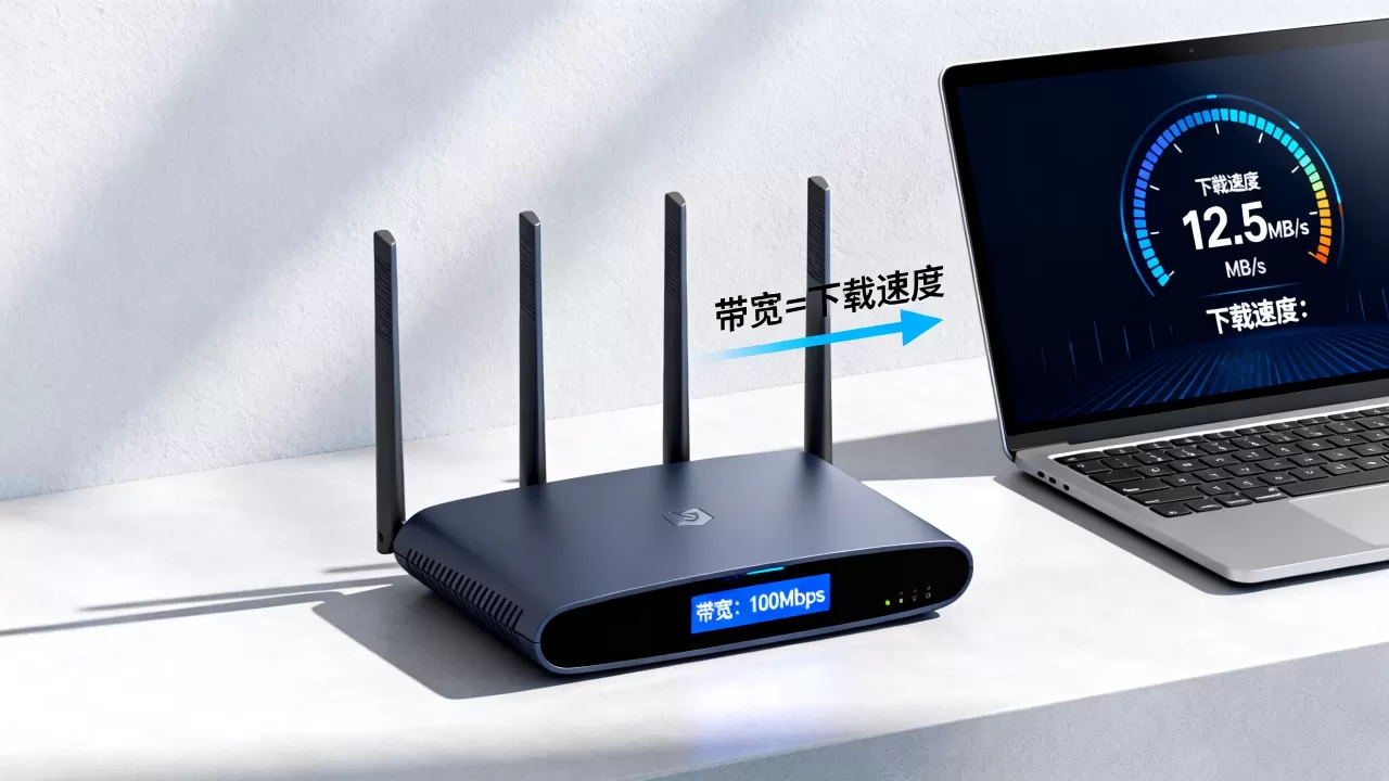 新手为什么误以为带宽等于下载速度?,带宽与下载速度的区别是什么 新手为什么误以为带宽等于下载速度?,带宽与下载速度的区别是什么