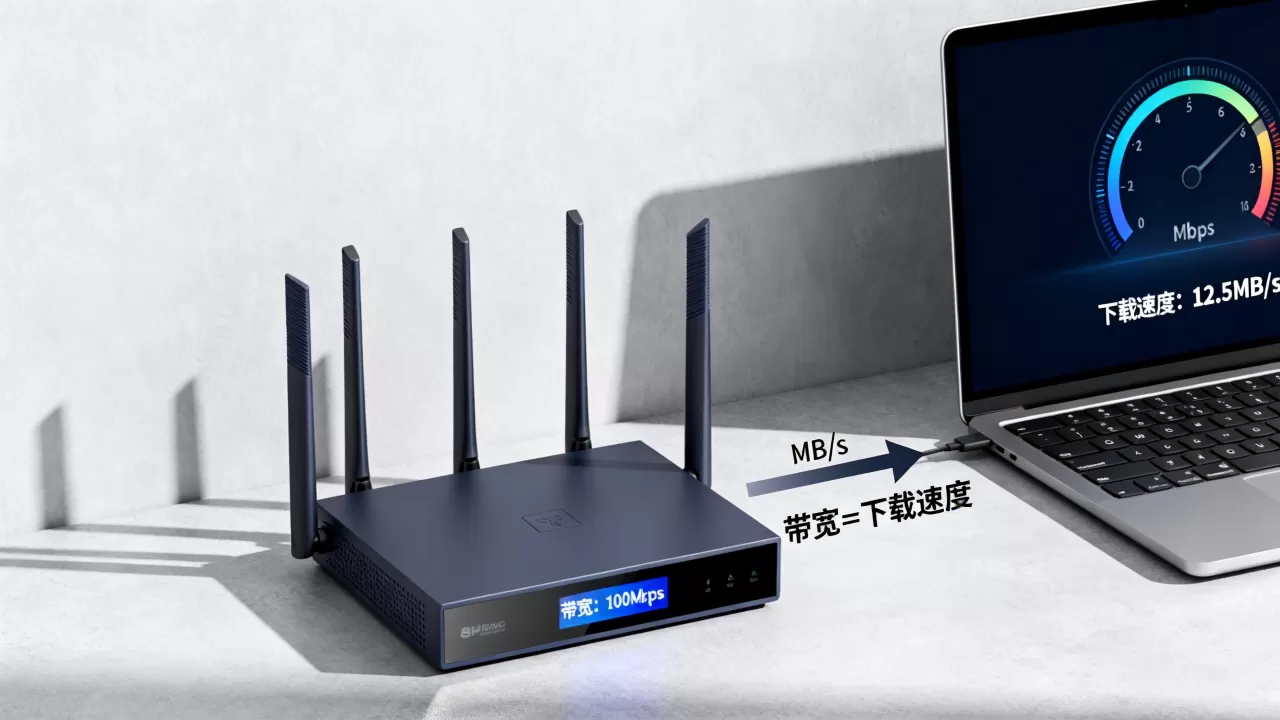 新手为什么误以为带宽等于下载速度?,带宽与下载速度的区别是什么 新手为什么误以为带宽等于下载速度?,带宽与下载速度的区别是什么