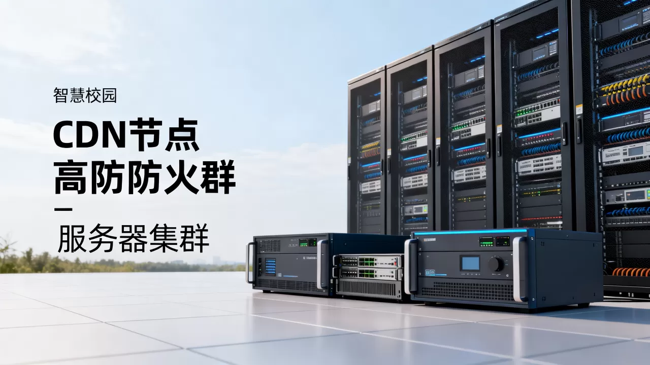 智慧校园服务器CDN与高防落地架构怎么搭建?,智慧校园CDN高防怎么搭建 智慧校园服务器CDN与高防落地架构怎么搭建?,智慧校园CDN高防怎么搭建