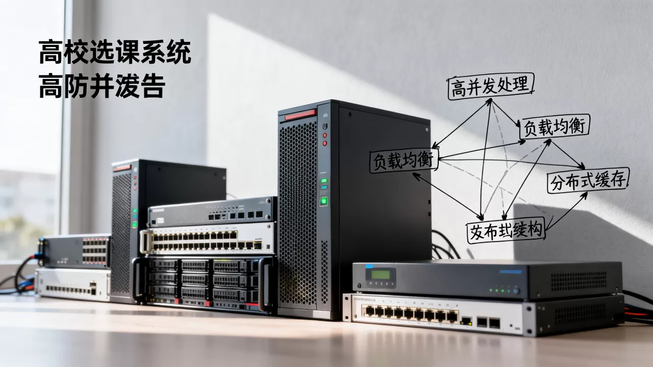高校选课系统如何设计高防并发服务器?选课系统高并发怎么解决 高校选课系统如何设计高防并发服务器?选课系统高并发怎么解决