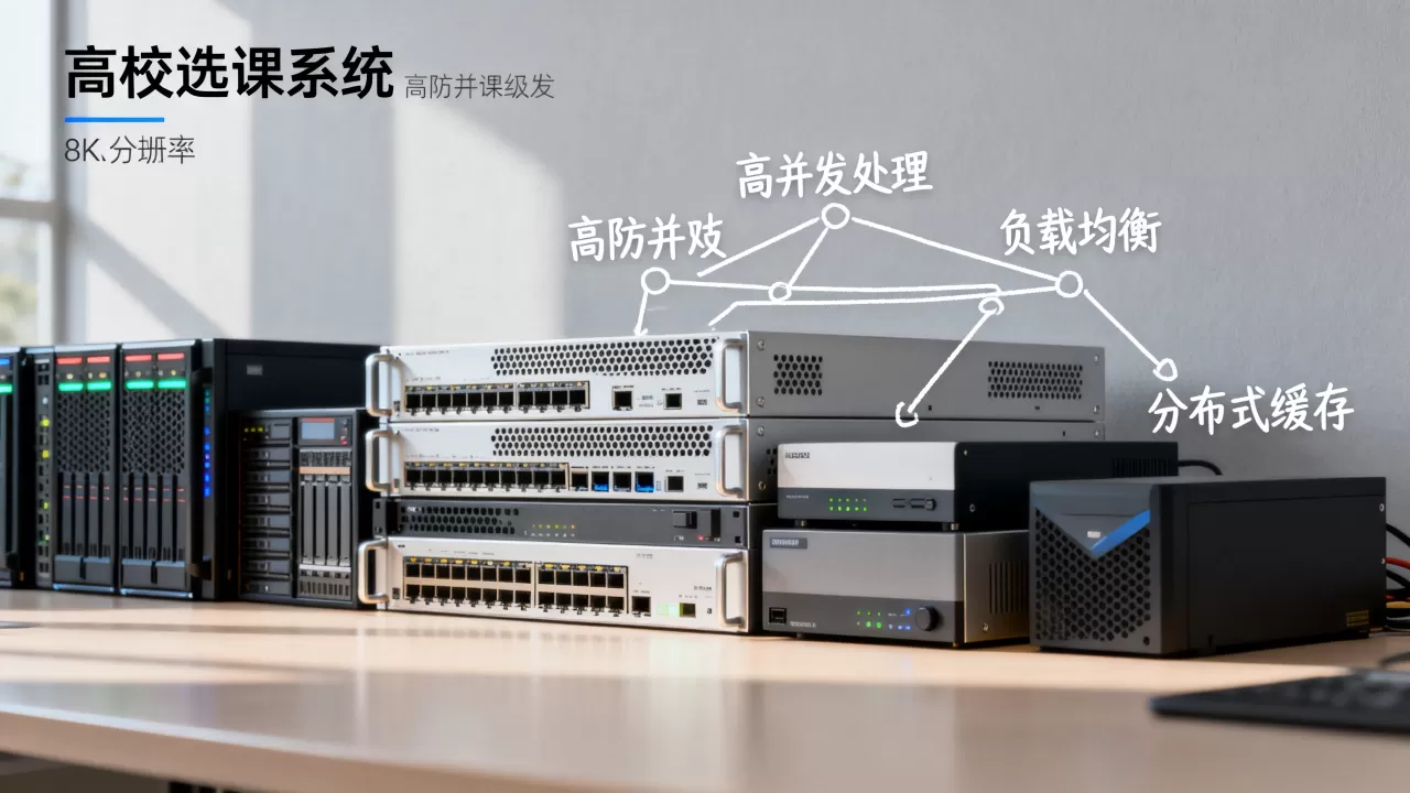 高校选课系统如何设计高防并发服务器?选课系统高并发怎么解决 高校选课系统如何设计高防并发服务器?选课系统高并发怎么解决