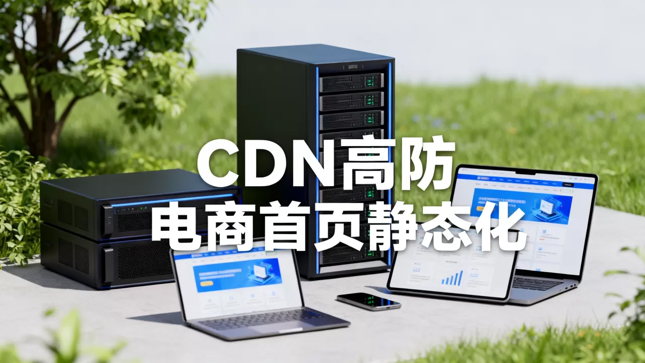 电商首页静态化需要CDN高防吗，电商首页静态化CDN高防组合是什么