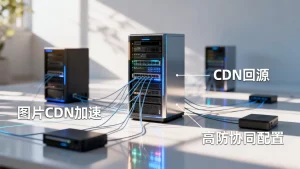 电商图片加载慢CDN回源被攻击怎么解决,图片CDN加速,服务器回源,高防协同配置