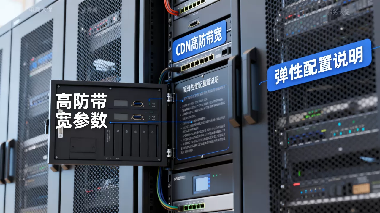电商大促服务器与CDN高防带宽弹性怎么选?,高防带宽多少钱 电商大促服务器与CDN高防带宽弹性怎么选?,高防带宽多少钱