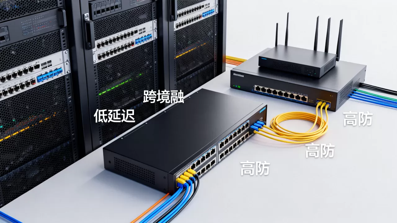 跨境金融服务器低延迟与高防如何接入，低延迟高防金融服务器怎么选？