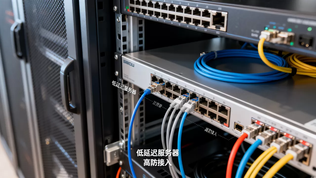 证券行情低延迟服务器如何就近接入高防？，怎么选