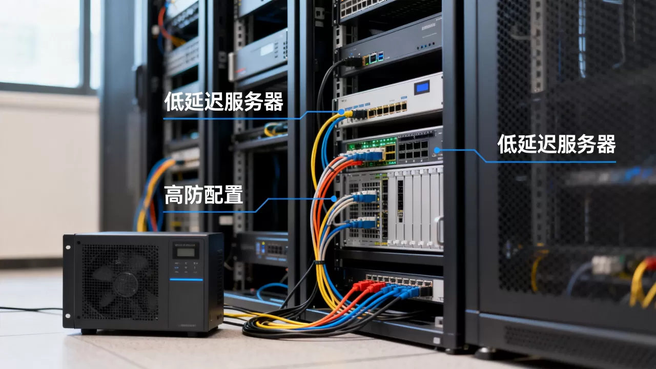 交易系统低延迟服务器怎么部署，高防如何选择？