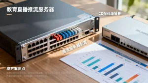 教育直播推流服务器与CDN回源稳方案如何做？稳方案有哪些？