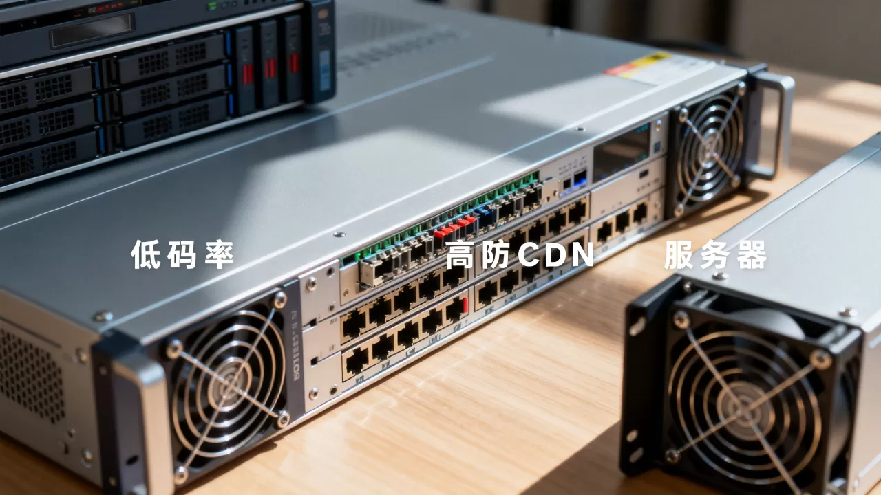 低码率高防CDN与服务器如何取舍？，低码率高防CDN服务器怎么选