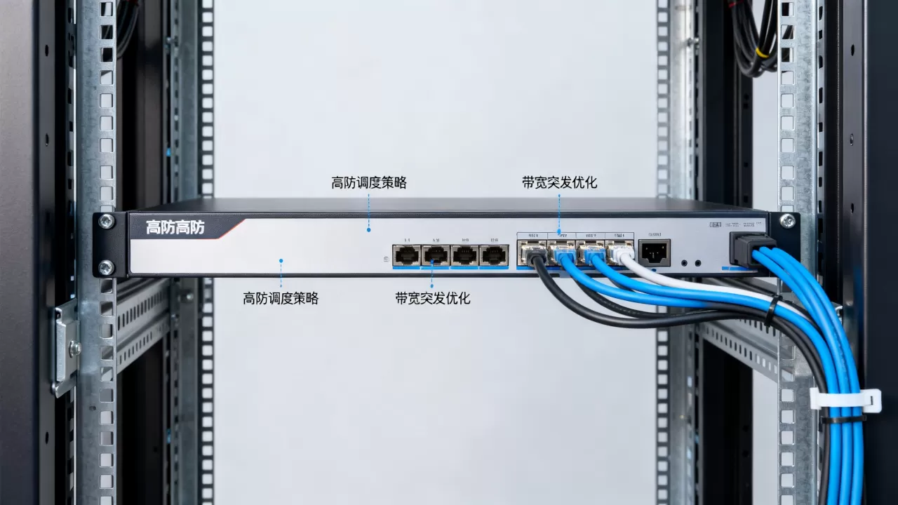 回源带宽突发时高防与服务器的调度法，如何优化调度策略？