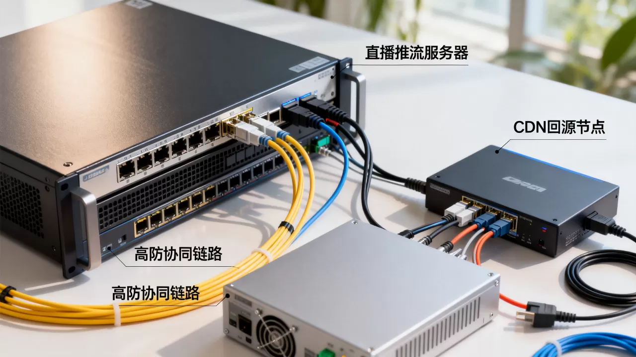 直播推流服务器与CDN回源高防协同架构是什么,怎么配置 直播推流服务器与CDN回源高防协同架构是什么,怎么配置