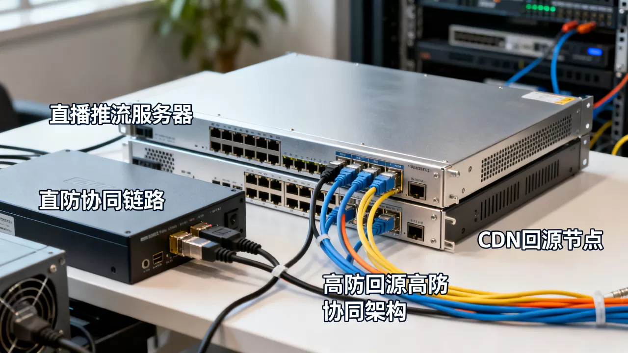 直播推流服务器与CDN回源高防协同架构是什么,怎么配置 直播推流服务器与CDN回源高防协同架构是什么,怎么配置