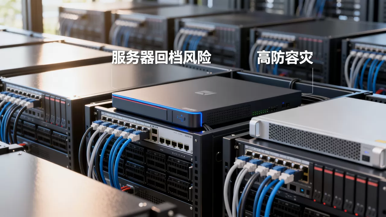 服务器回档风险高，高防容灾怎么搭？回档风险容灾搭配法
