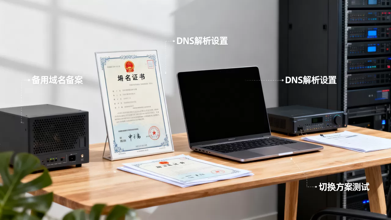 备用域名如何应急储备?网站切换方案准备注意事项 备用域名如何应急储备?网站切换方案准备注意事项