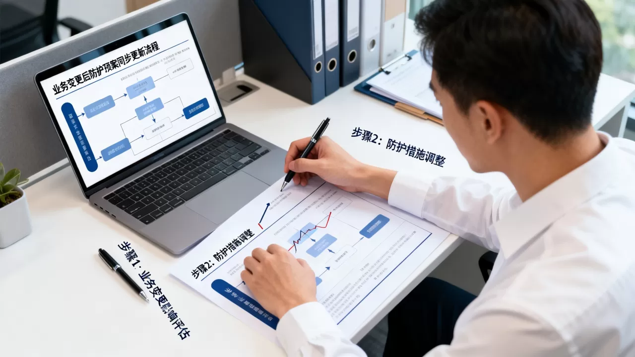 防护预案在业务变更后如何同步去更新,业务变更后防护预案如何更新 防护预案在业务变更后如何同步去更新,业务变更后防护预案如何更新