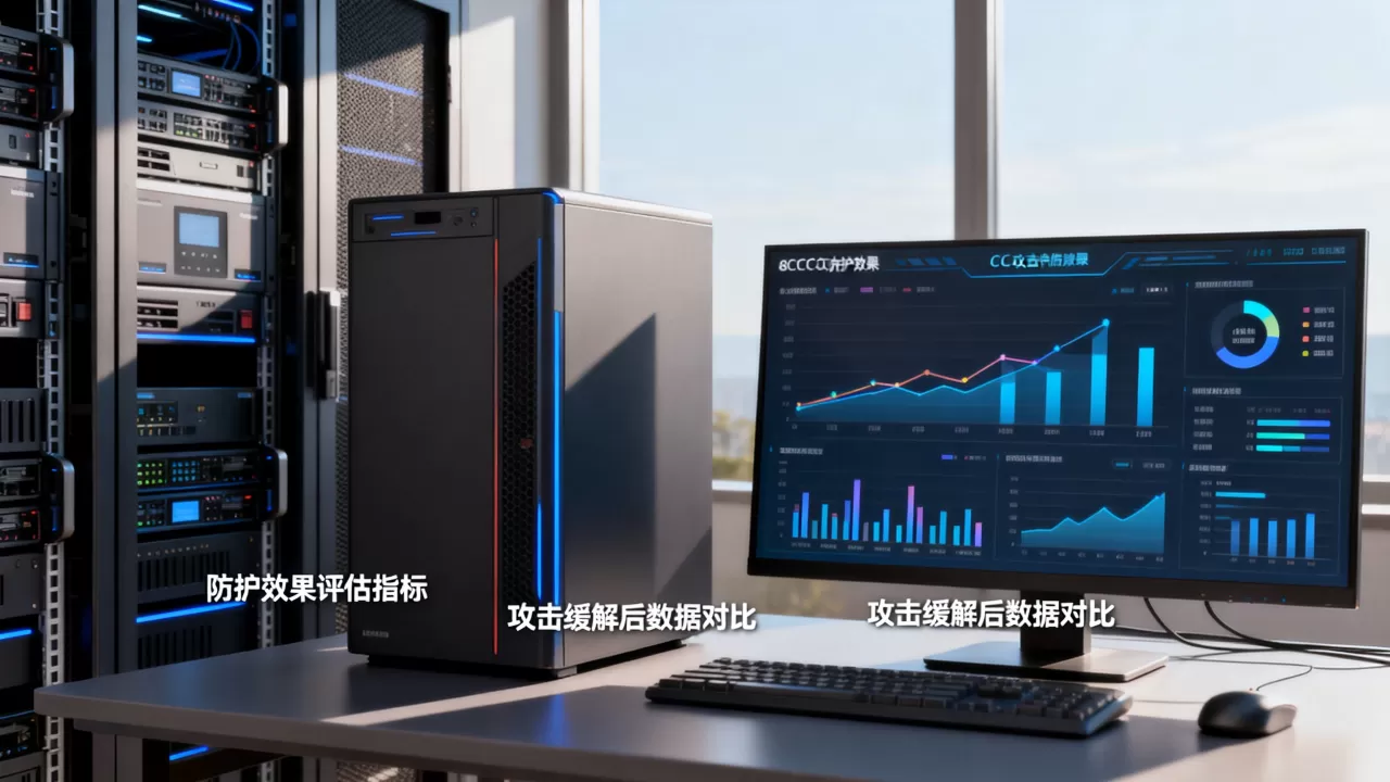 缓解CC攻击后如何评估实际防护效果，如何评估CC攻击防护效果