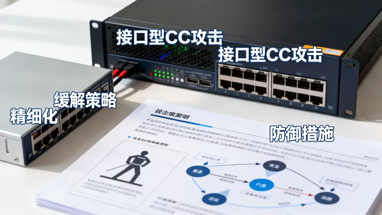 针对接口型CC攻击的精细化缓解策略有哪些，如何有效防御接口型CC攻击？