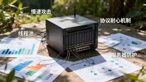 慢速攻击如何利用协议耐心机制拖垮线程池，服务器防护方法