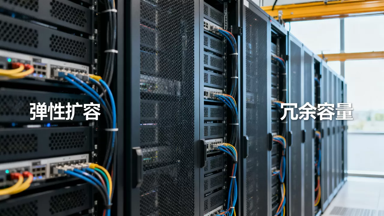弹性扩容存在上限吗，如何提前规划冗余容量？