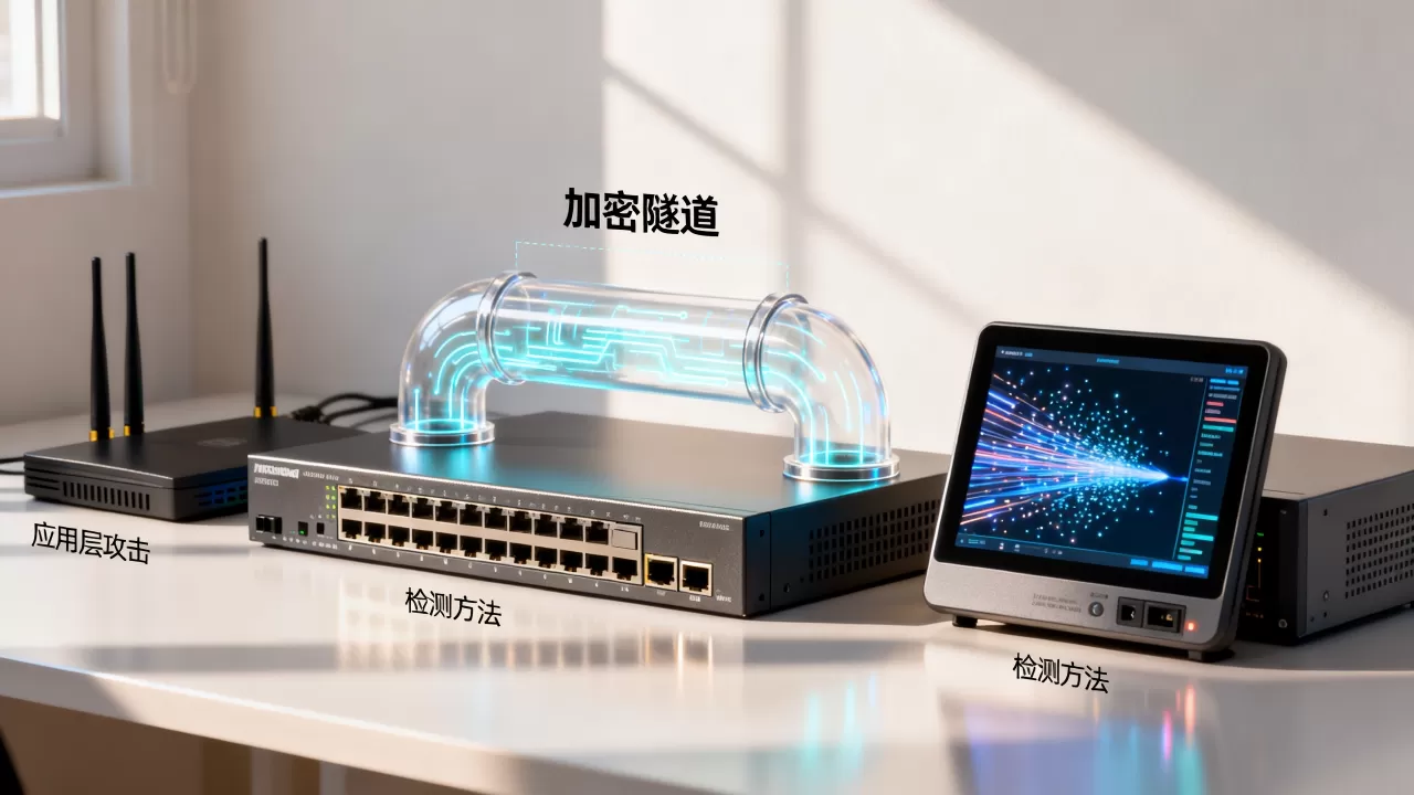 加密隧道为何让应用层攻击更难识别,应用层攻击检测方法有哪些 加密隧道为何让应用层攻击更难识别,应用层攻击检测方法有哪些