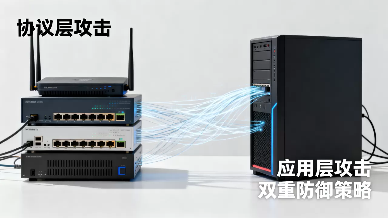 同一目标为何被协议层与应用层同时夹击?双重攻击如何防御 同一目标为何被协议层与应用层同时夹击?双重攻击如何防御