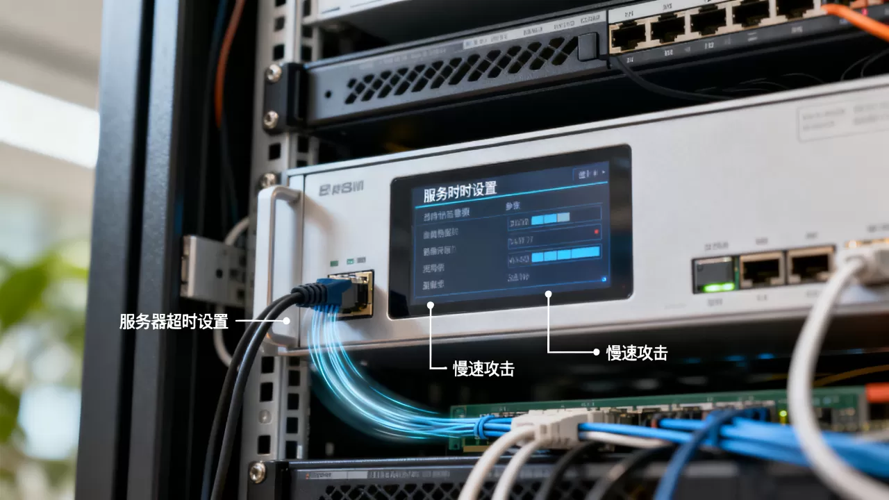 服务器超时设置过长是慢速攻击得逞的帮凶