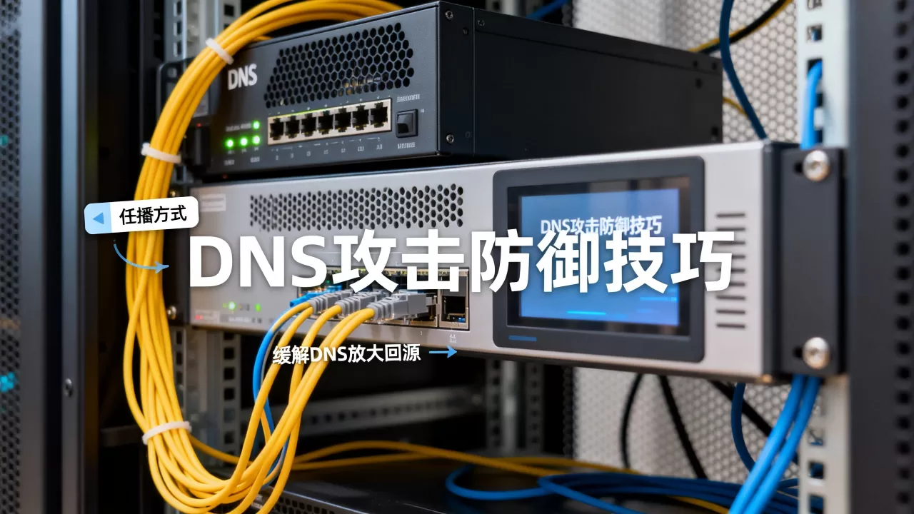 任播方式如何缓解DNS放大回源？DNS攻击防御技巧有哪些？