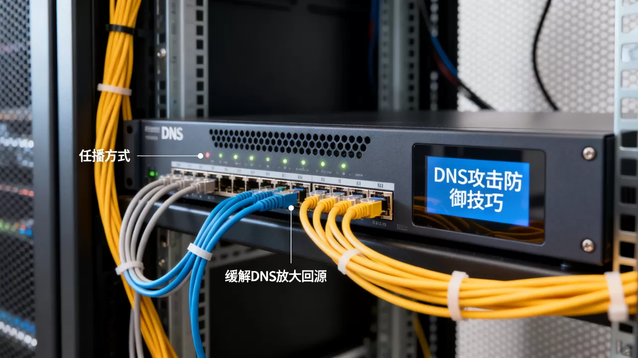 任播方式如何缓解DNS放大回源？DNS攻击防御技巧有哪些？